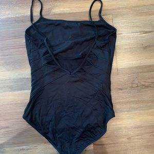 BLOCH leotard with low back